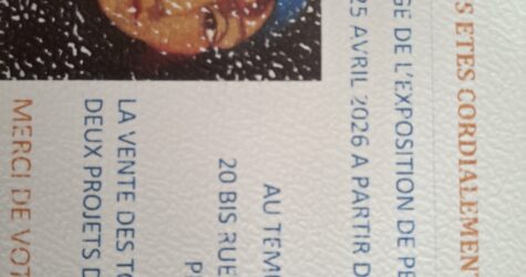 Exposition de peinture solidaire